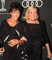 Modedesignerin Susanne Wiebe (re.)  beim „Audi Generation Award“ (gFoto. M artin Schmitz)